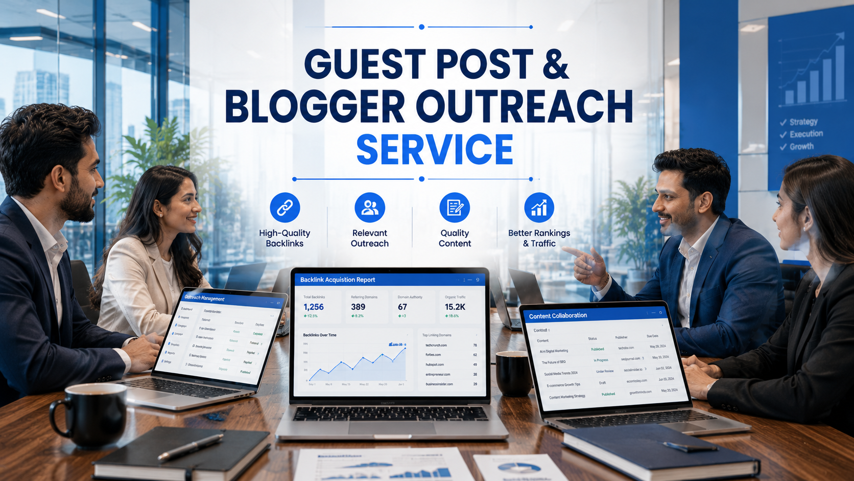 How a Guest Post & Blogger Outreach Service Can Grow Your Website the Right Way
