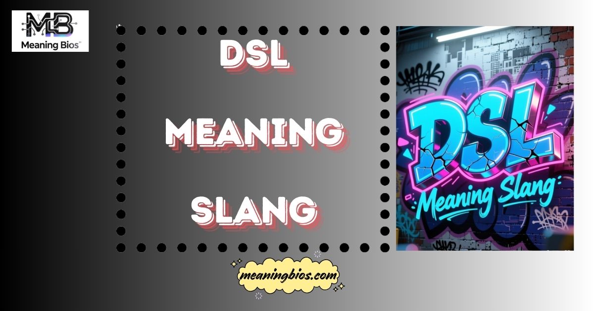 DSL Meaning Slang