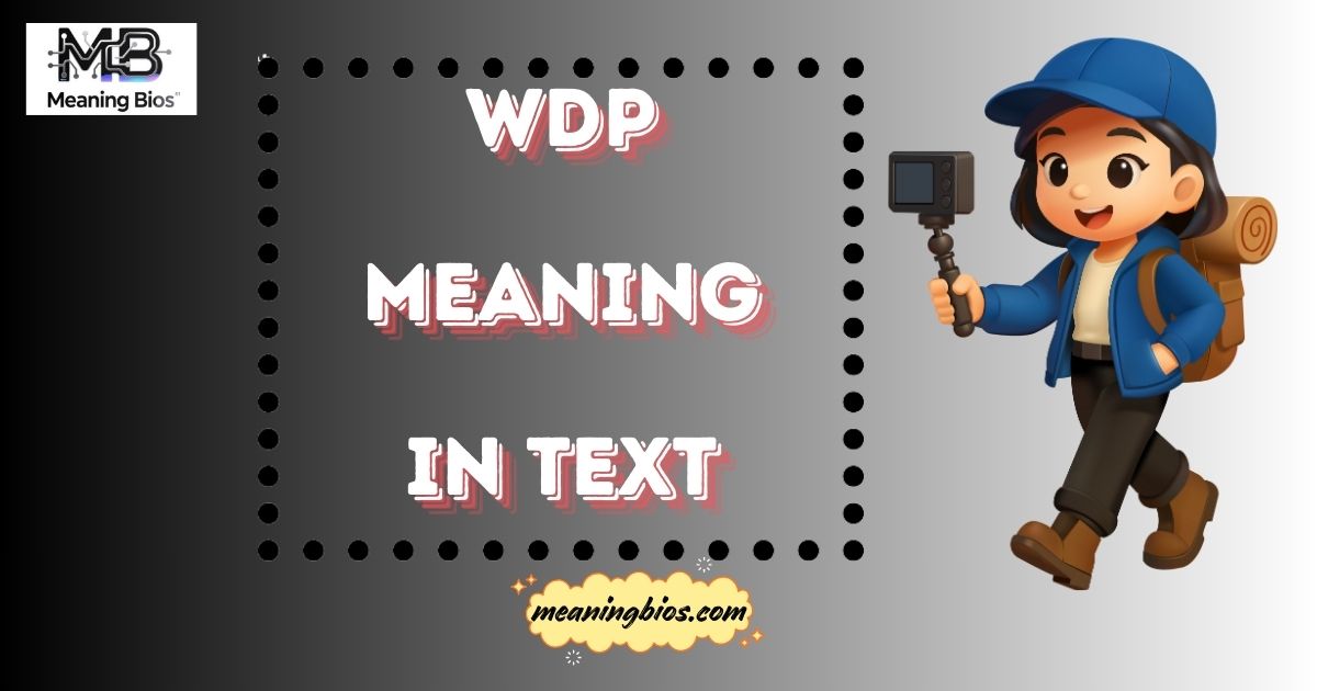 WDP Meaning in Text