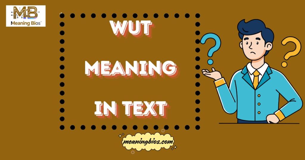 Wut Meaning in Text
