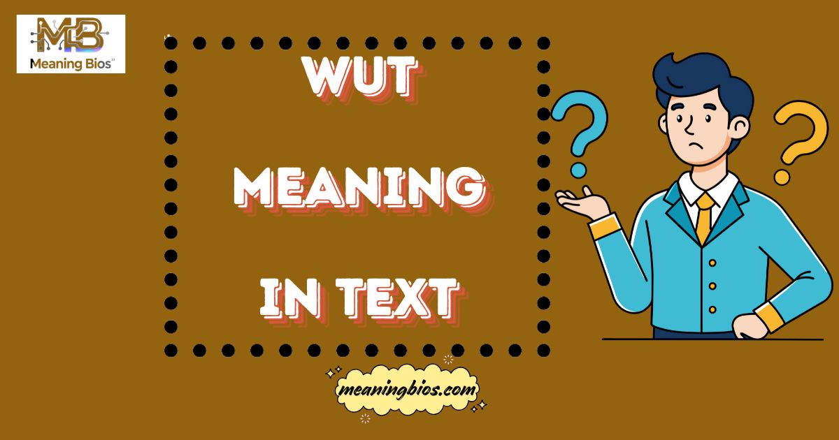 Wut Meaning in Text