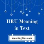 HRU Meaning in Text: A Trusted Explanation With Examples 2026