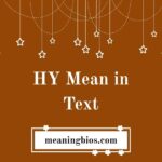What Does HY Mean in Text? The Complete Guide to Modern Slang