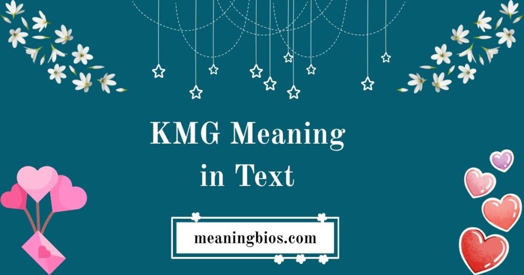 KMG Meaning in Text