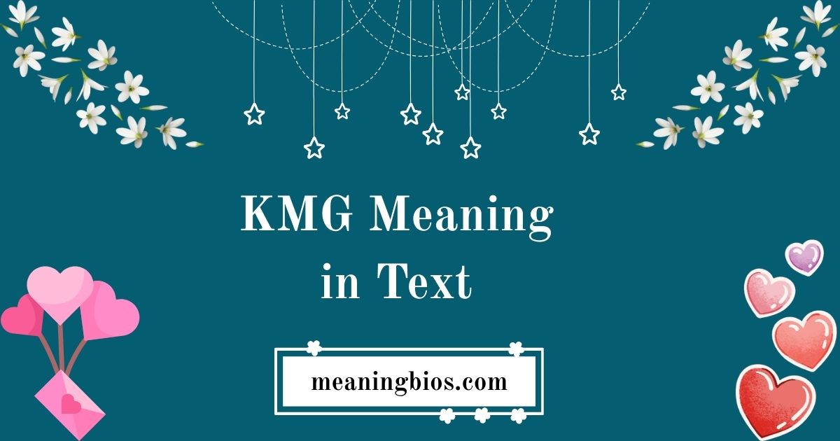 KMG Meaning in Text