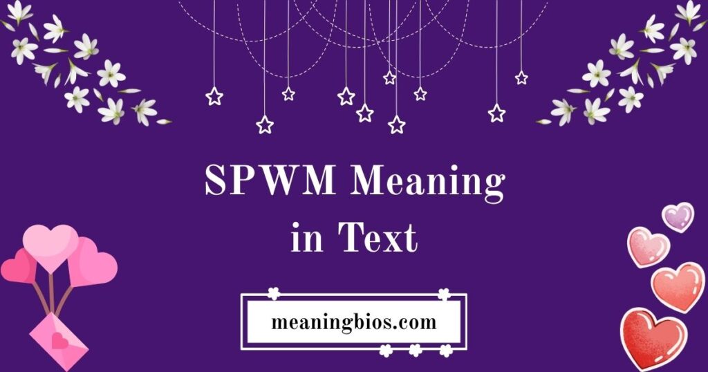 SPWM Meaning in Text