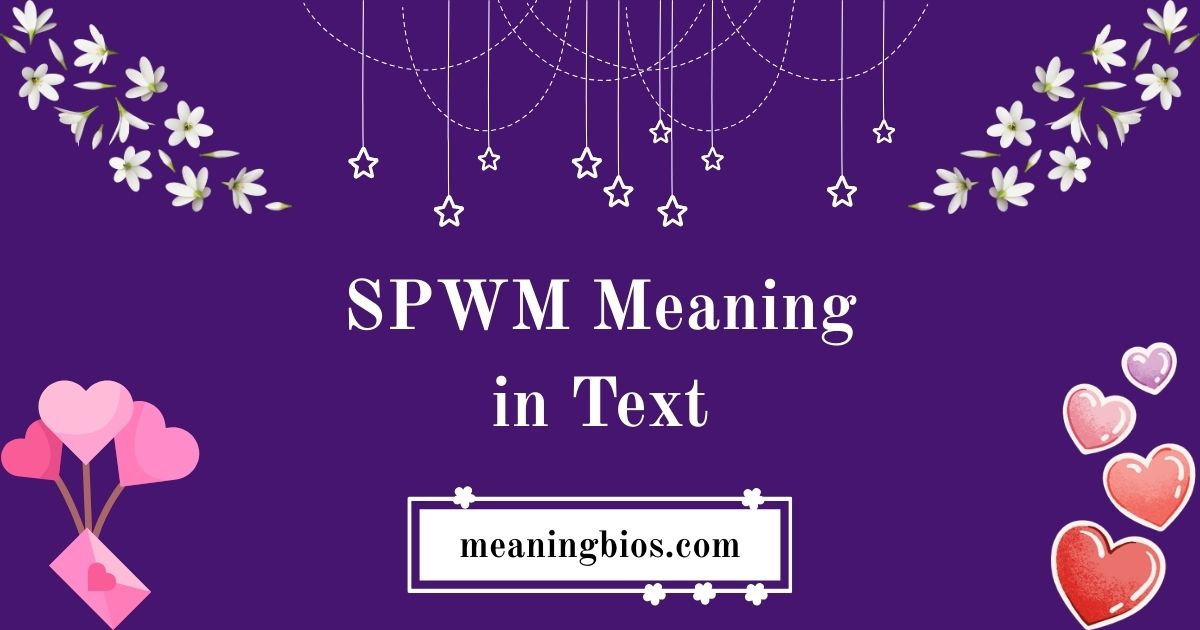 SPWM Meaning in Text