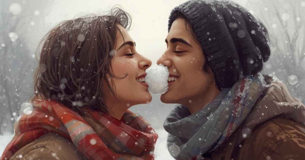 Snowball Kissing