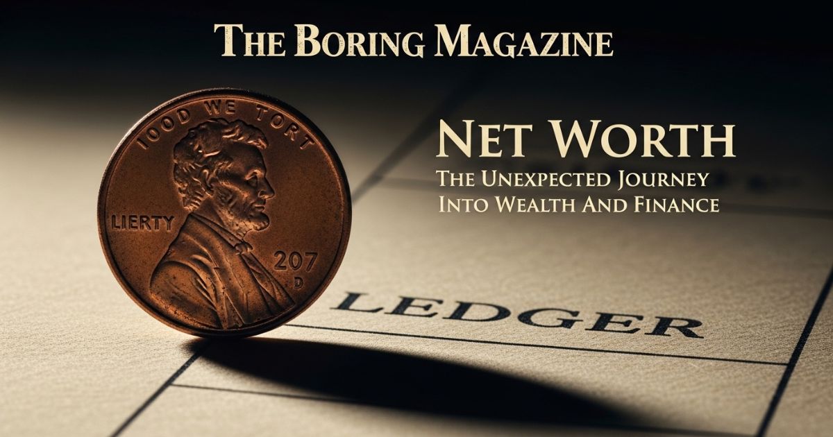 Net Worth The Boring Magazine
