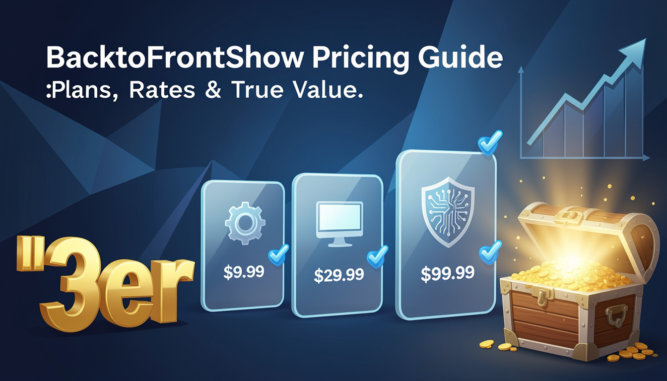 BacktoFrontShow Pricing Guide 2026 Plans, Fees & Real Value