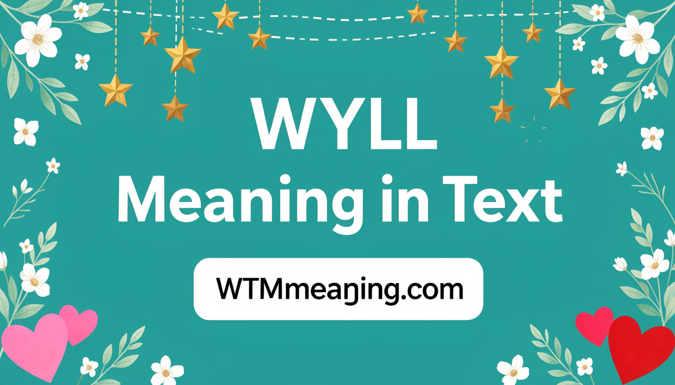 Wyll Meaning in Text: What Does It Actually Mean?