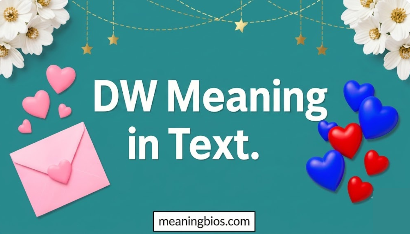 DW Meaning in Text: What It Really Means and How People Use It