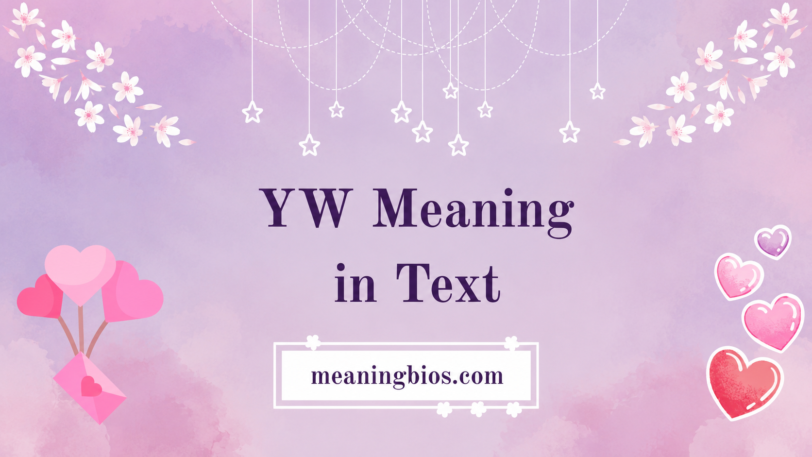 yw meaning in text
