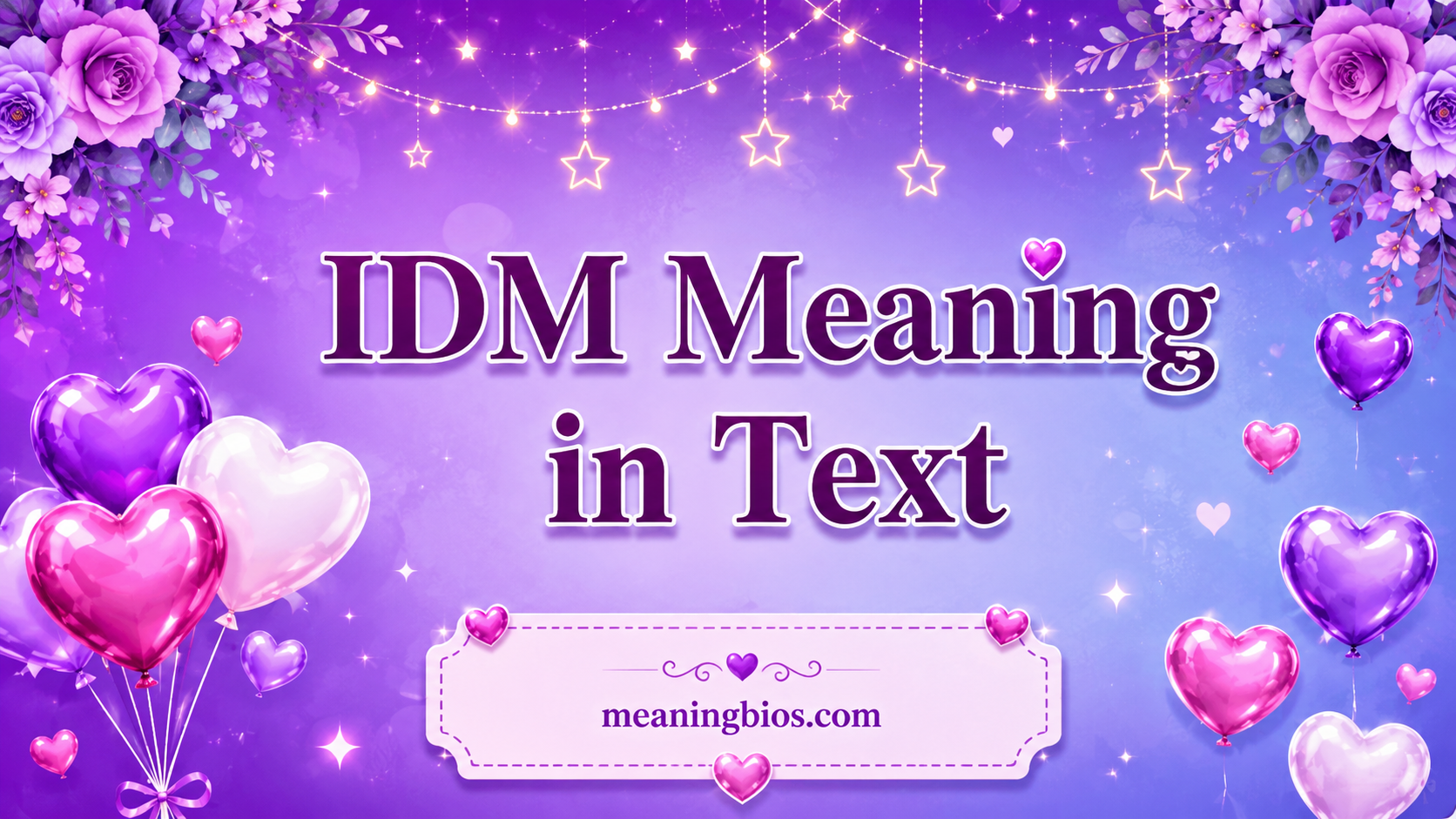 IDM Meaning in Text: What It Really Stands For and Why People Use It