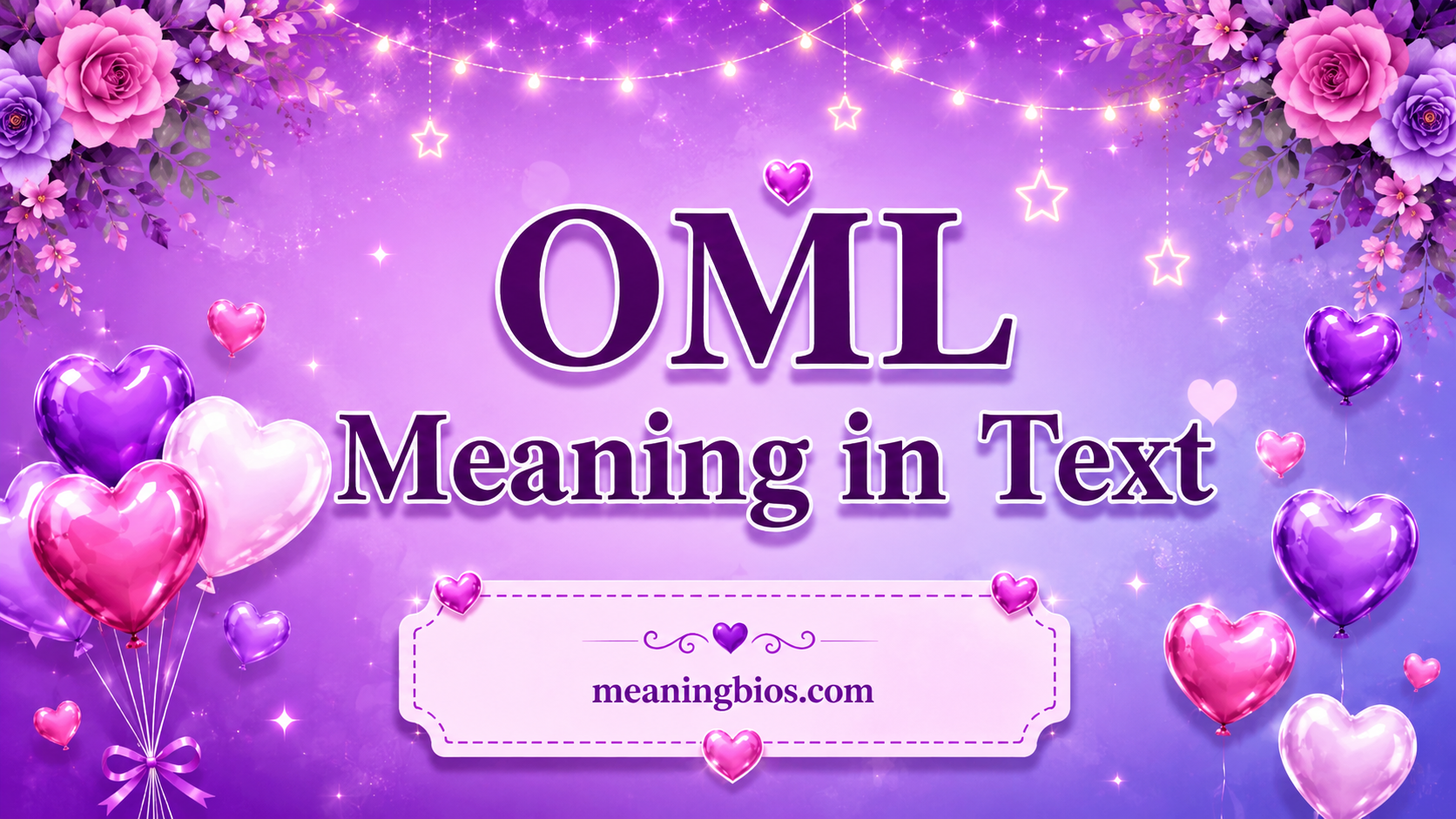OML Meaning in Text: What It Really Means and When to Use It